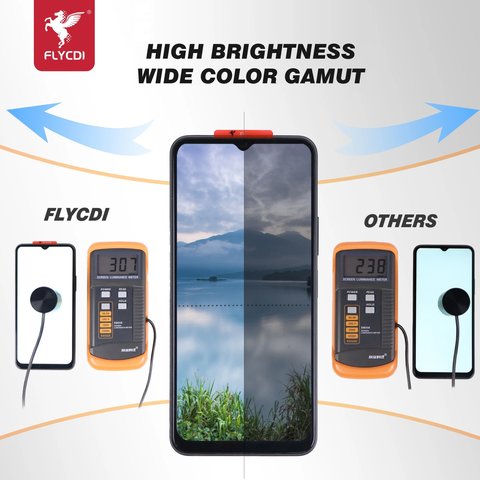 Дисплей FLYCDI для Vivo Y02s, Y16, Y21, Y21a, Y21e, Y21g, Y21s, Y21t, Y32 2021, Y33e, Y33s 5G, черный, без рамки, JTO 107CG-213 182C2323 Превью 2