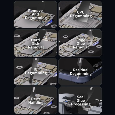 Knife Set Mechanic KH-001, (for ICs, 8 in 1) Preview 2