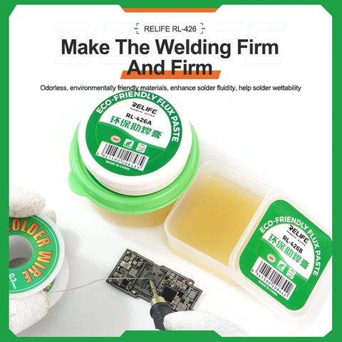 Flux Paste RELIFE RL-426C, (environmentally friendly, 80 g) Preview 2