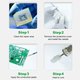 Токопроводящий лак RELIFE HW31, 0,2 мл, silver conductive paint Превью 6