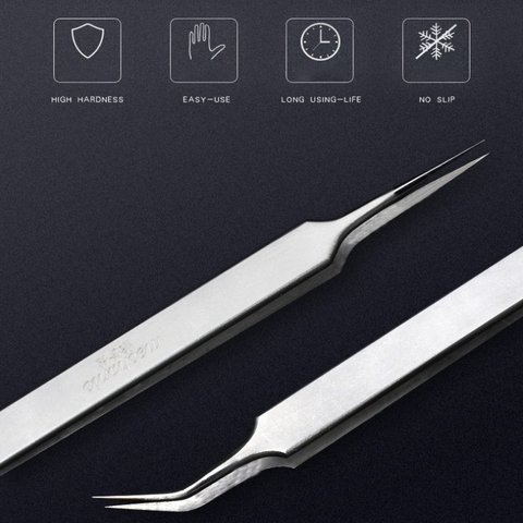 Pinzas para smd Mechanic Aaa-15, curvada, 160 mm Vista previa  3