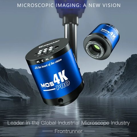 Cámara ocular Mechanic MOS-4K Pro, para microscopio Vista previa  5