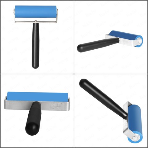 Rodillo presionador de cáucho Kaisi KG-1308, 100 mm, 30 mm Vista previa  1