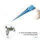 Pinzas para smd RELIFE RT-15C, curvada, aleación de titanio, 140 mm Vista previa  7