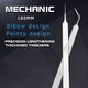 Пинцет монтажный Mechanic Aaa-15, изогнутый, 160 мм Превью 2