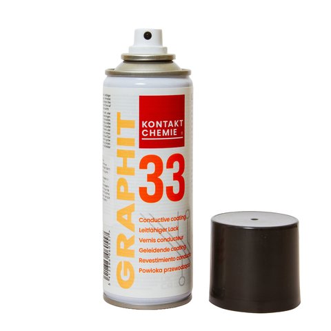 Струмопровідний лак Kontakt Chemie GRAPHIT 33 (200 мл) Прев'ю 1