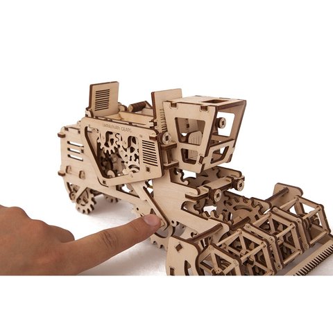 Механічний 3D-пазл UGEARS Комбайн Прев'ю 4