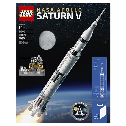 Конструктор LEGO Ideas NASA Аполлон Сатурн-5 21309 Прев'ю 5
