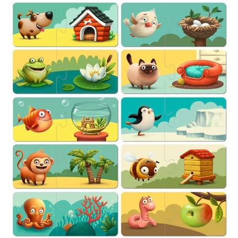 Пазли Мій дім Puzzlika Прев'ю 5