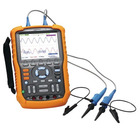 Handheld Digital Oscilloscope Siglent Shs1102 With Insulated Channels 